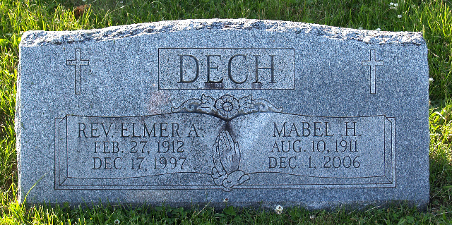 DechElmer Gravestone